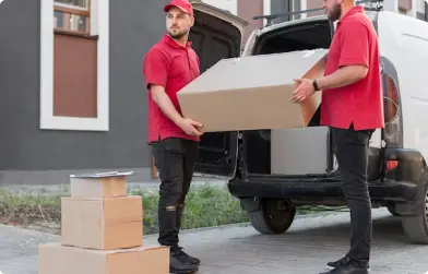 Brooklyn Moving Inc. team loading a truck.